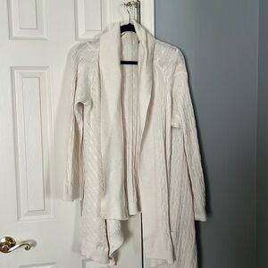 Women’s Ralph Lauren cable knit cardigan white